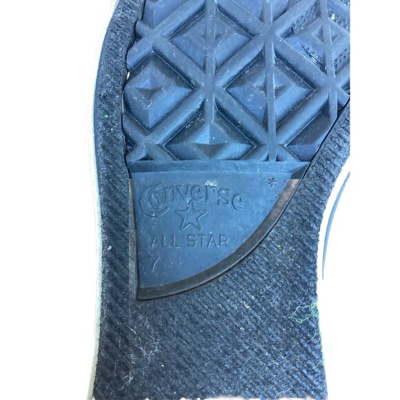 Converse All Star 131275F Orange Mens Size 7 Women’s 9 Customized Claws/ Prints - Picture 12 of 12